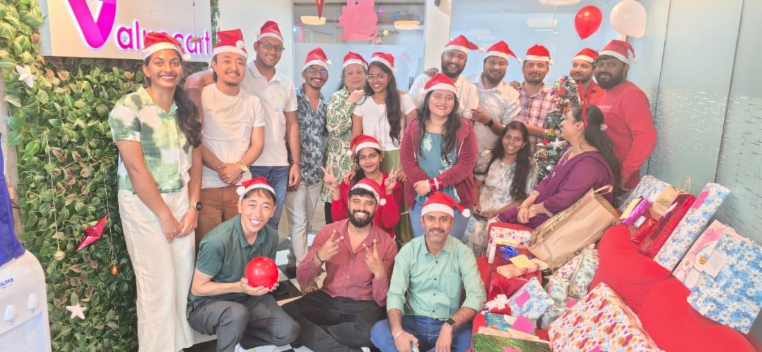 Christmas celebration at Valuecart